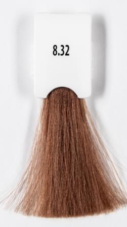 картинка 8.32 Стойкая крем-краска Baco Soft, светлый золотисто-фиолетовый  блондин, 60 мл от официального интернет-магазина Каарал