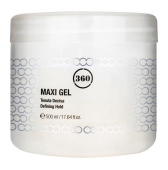картинка Гель для волос с сильной фиксацией 360 Maxi Gel 500 мл от официального интернет-магазина Каарал