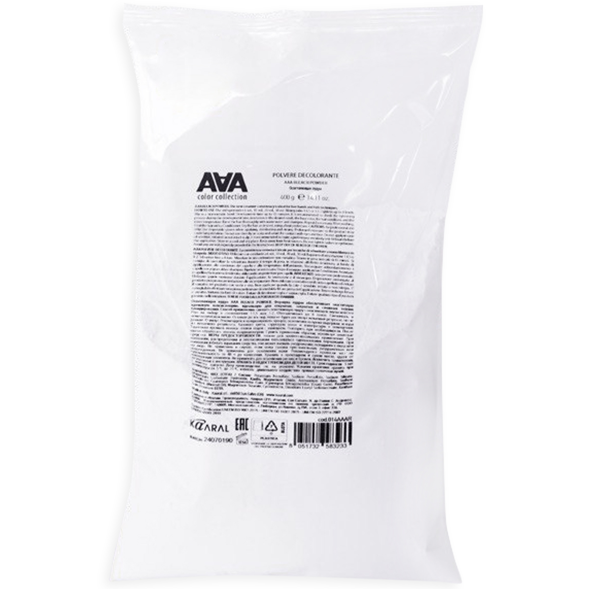 картинка Обновленная обесцвечивающая пудра AAA Bleach Powder, 400 гр от официального интернет-магазина Каарал