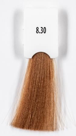 картинка 8.30 Стойкая крем-краска Baco Soft, светлый золотистый блондин, 60 мл от официального интернет-магазина Каарал