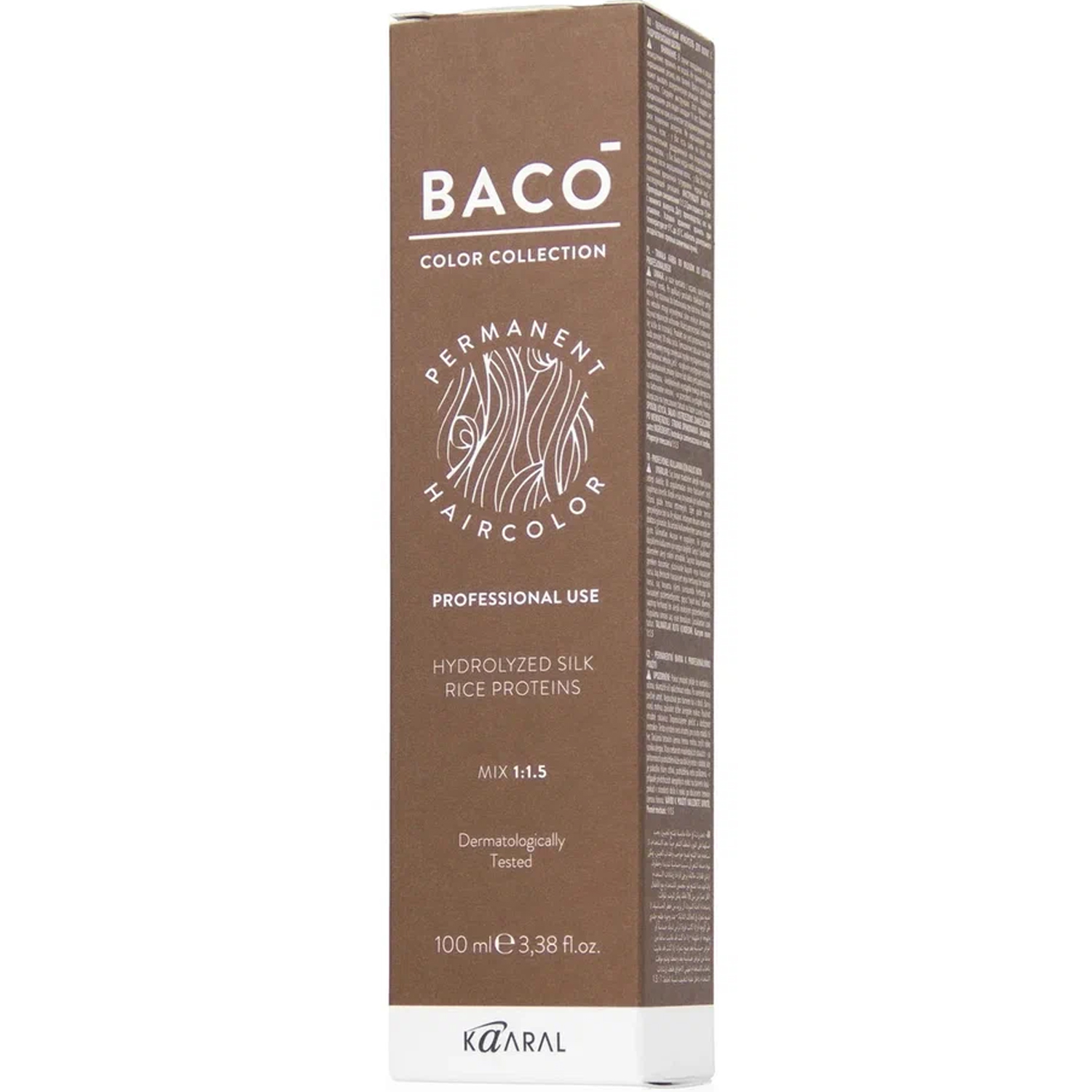 картинка 4.88 Крем-краска для волос Baco Color, каштан интенсивно-коричневый, 100 мл от официального интернет-магазина Каарал