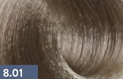 картинка 8.01 Крем-краска Baco Color, светлый блондин натурально пепельный, 100 мл от официального интернет-магазина Каарал