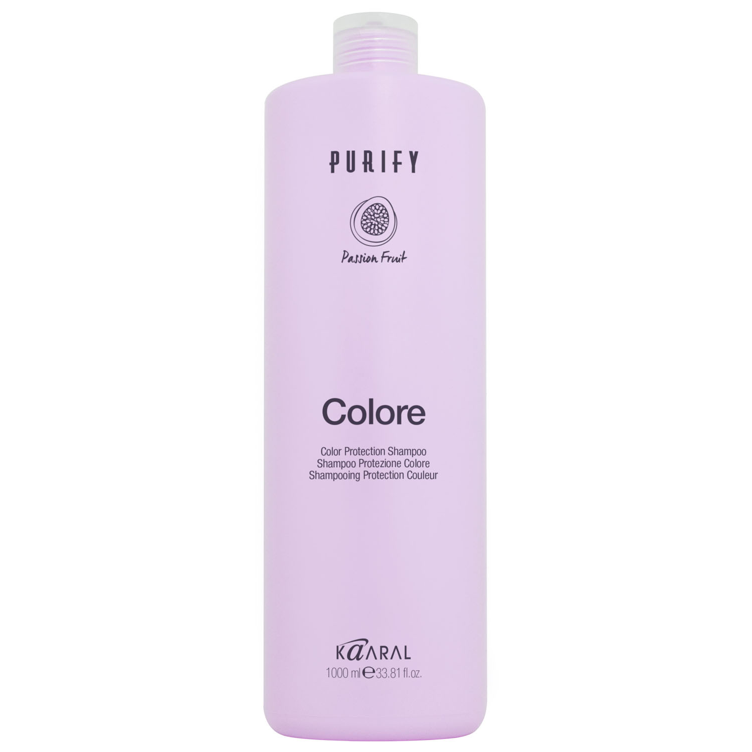 картинка Шампунь для окрашенных волос на основе фруктовых кислот ежевики Purify Colore, 1000 мл от официального интернет-магазина Каарал