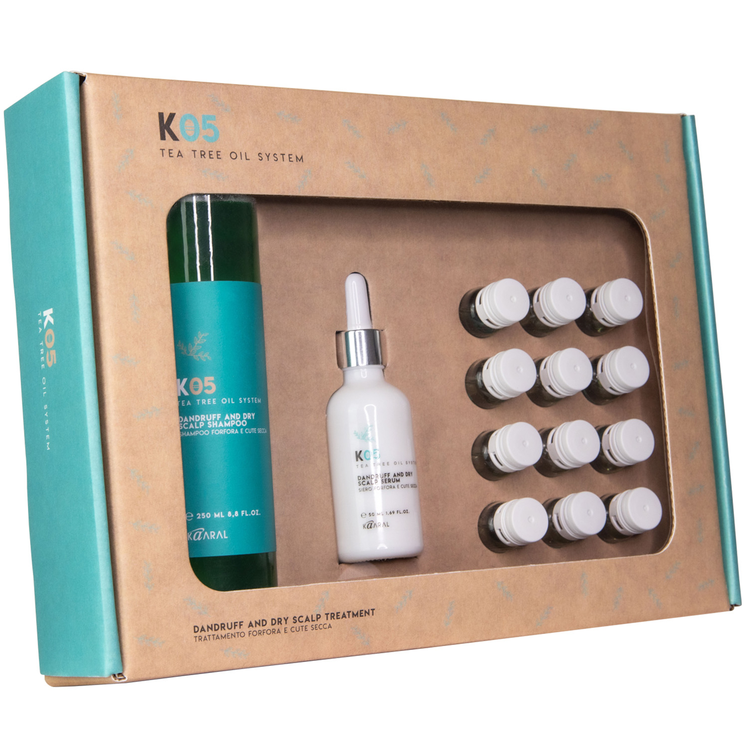 картинка Набор средств против перхоти для сухой кожи головы Gift Box Dry Dandruff and Scalp Treatment от официального интернет-магазина Каарал