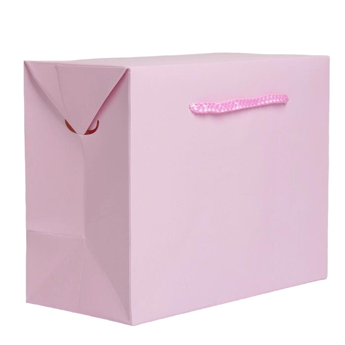 картинка Пакет-коробка «Розовый» 23 × 18 × 11 см от официального интернет-магазина Каарал