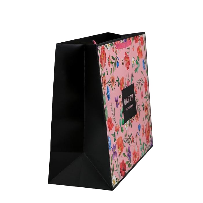 картинка Пакет ламинированный «Цвети от счастья» 49 × 40 × 19 см от официального интернет-магазина Каарал