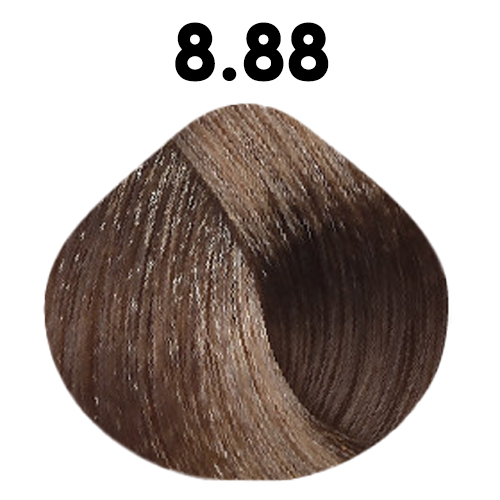 картинка 8.88 Крем-краска для волос Baco Color, светлый блондин интенсивно-коричневый, 100 мл от официального интернет-магазина Каарал