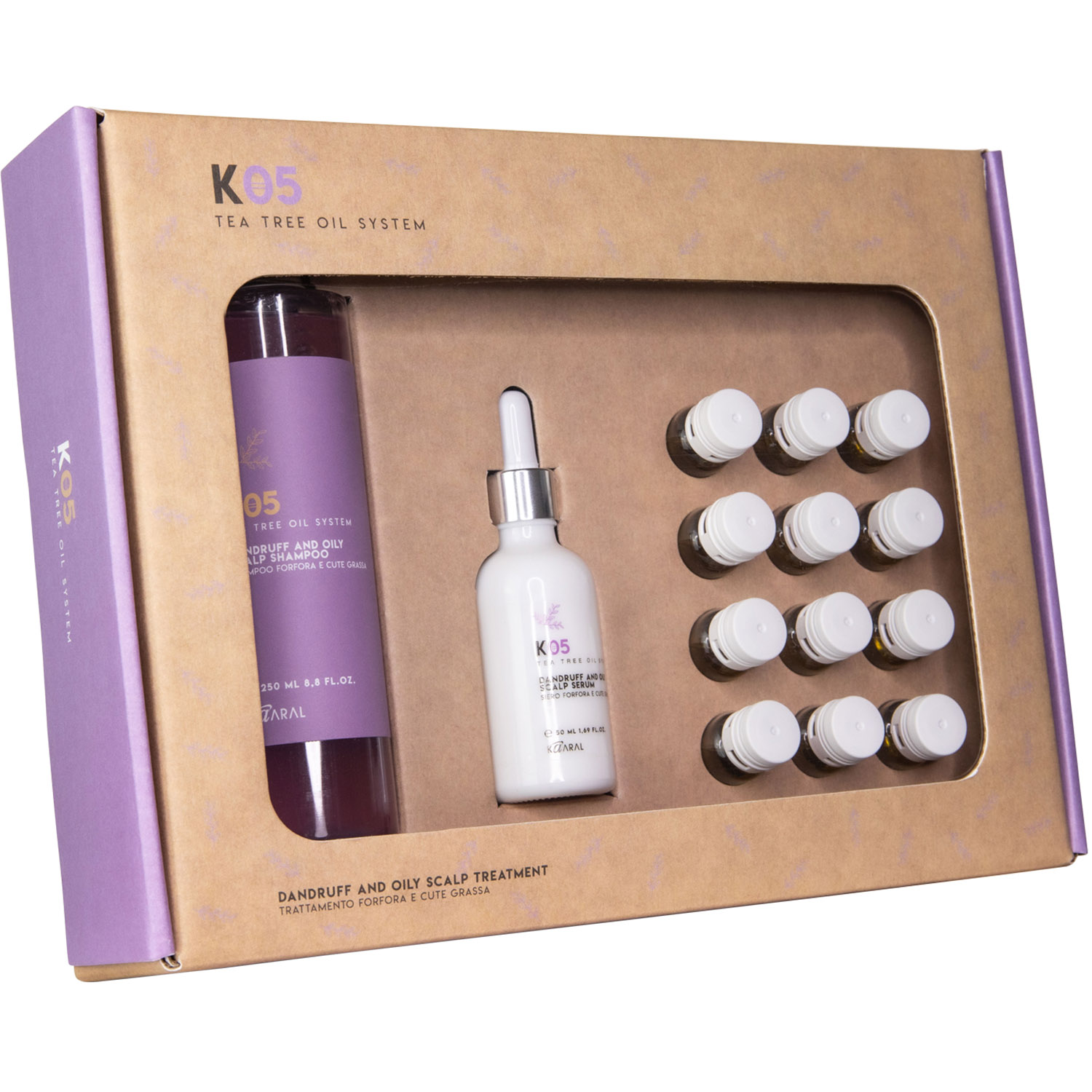 картинка Набор средств против перхоти для жирной кожи головы Gift Box Oily Dandruff and Scalp Treatment от официального интернет-магазина Каарал